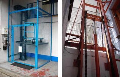 濟南天虹機械制造 鏈條導軌式升降機的專業制造之路